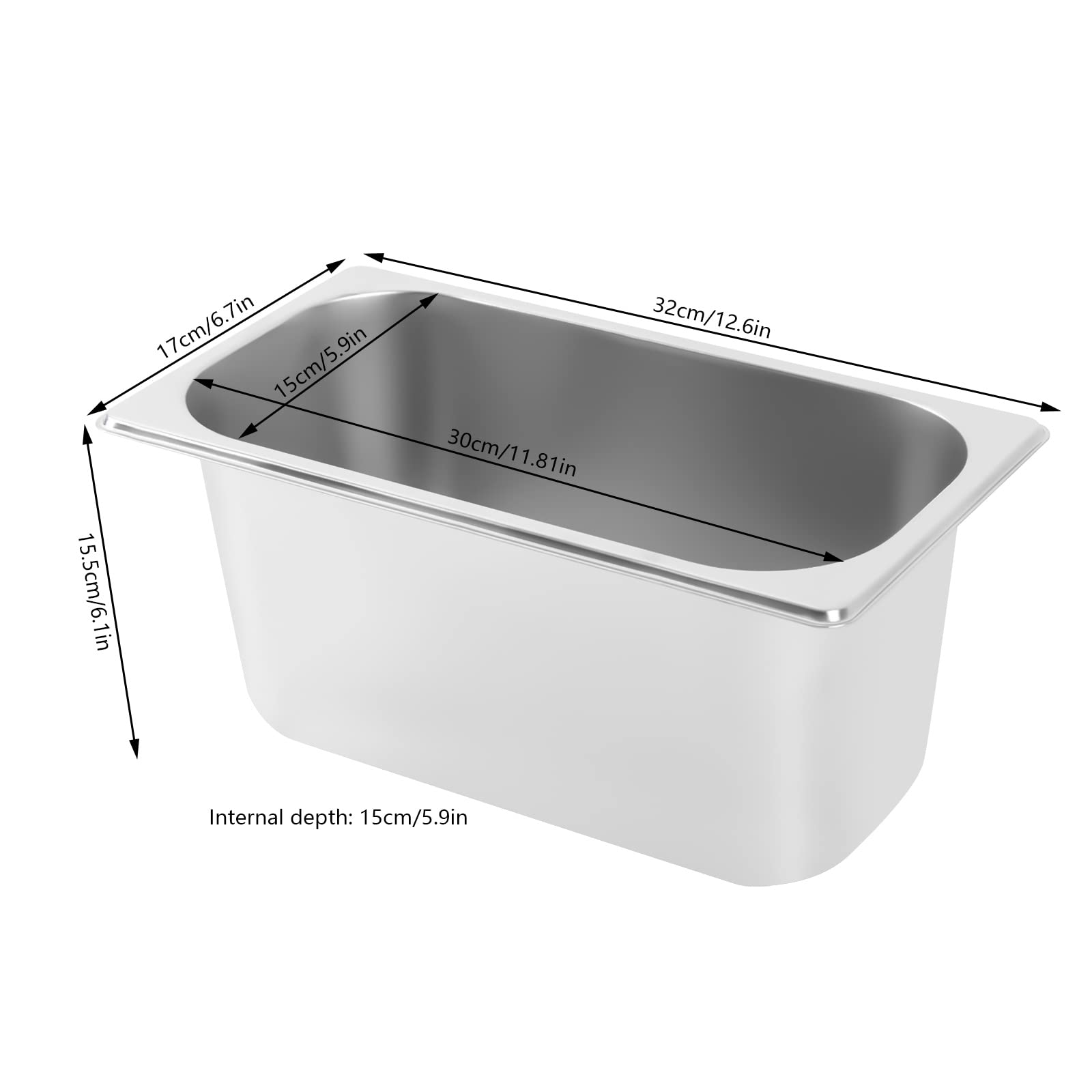 110V 6-Pan Commercial Food Warmer - 1200W Stainless Steel Electric Steam Table with Tempered Glass Shield | Professional Buffet Bain Marie for Catering, Restaurants & Banquet Halls | Ideal for Buffet Service, Food Display & Keeping Meals Warm