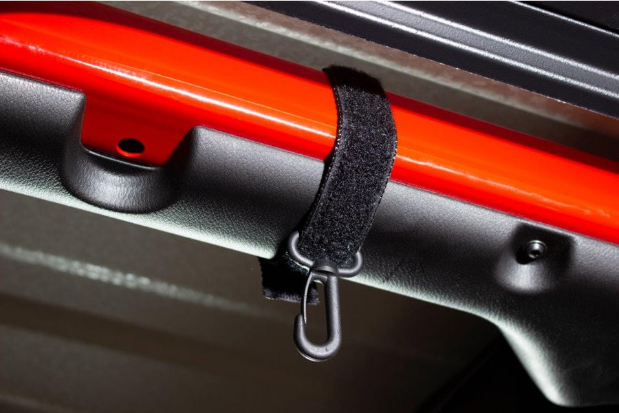 Fishbone Offroad Roll Bar Hooks - Heavy Duty 4x4 Truck Accessories for Jeep Wrangler & Off-Road Vehicles - Perfect for Recovery Gear & Equipment Storage