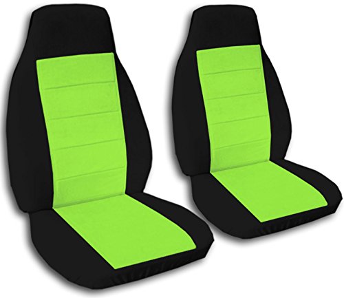 Black and Lime Green