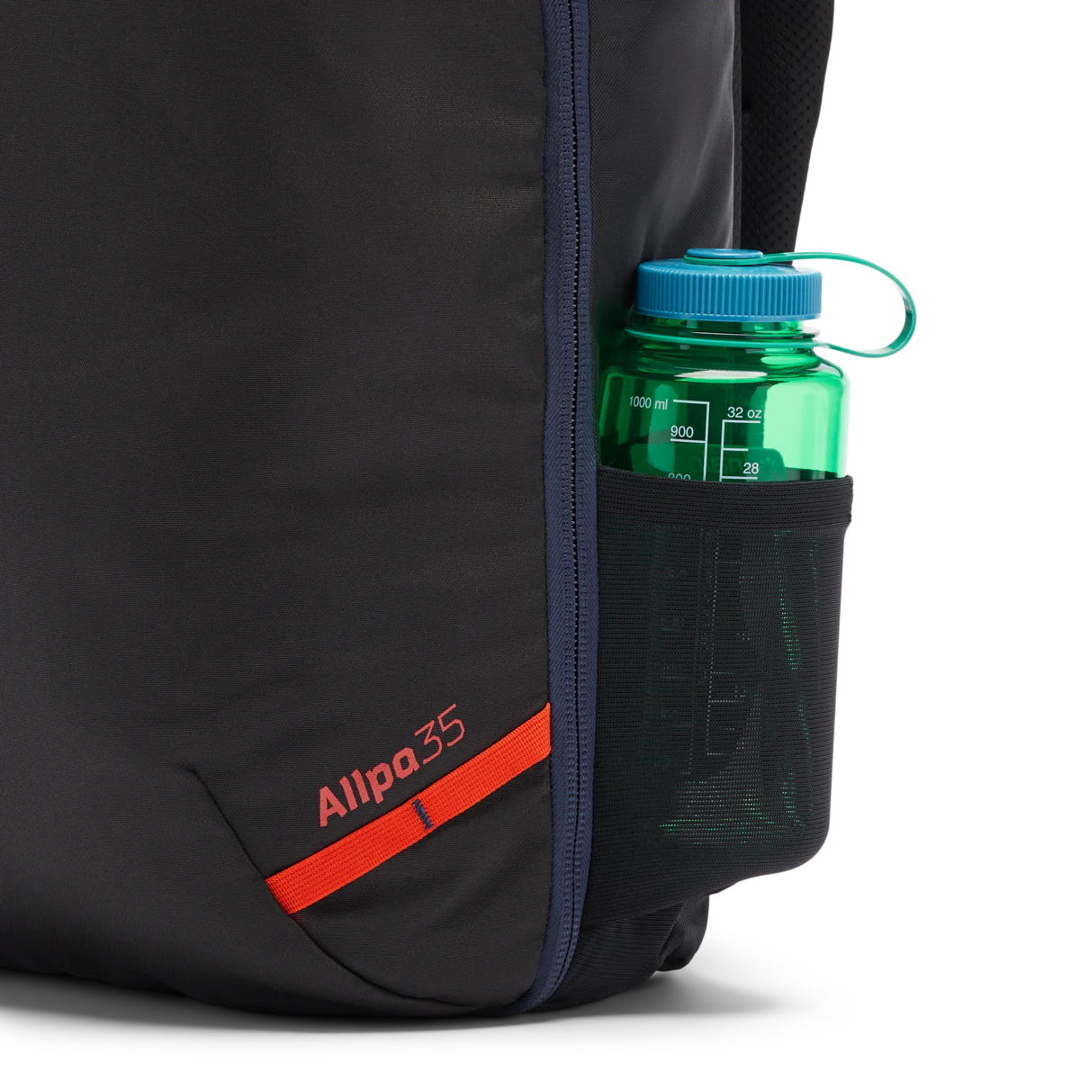 Allpa 35L Travel Backpack - Waterproof Hiking Backpack for Men & Women, Lightweight Carry-On Luggage for Air Travel, Weekend Trips & Outdoor Adventures (Dark Color)