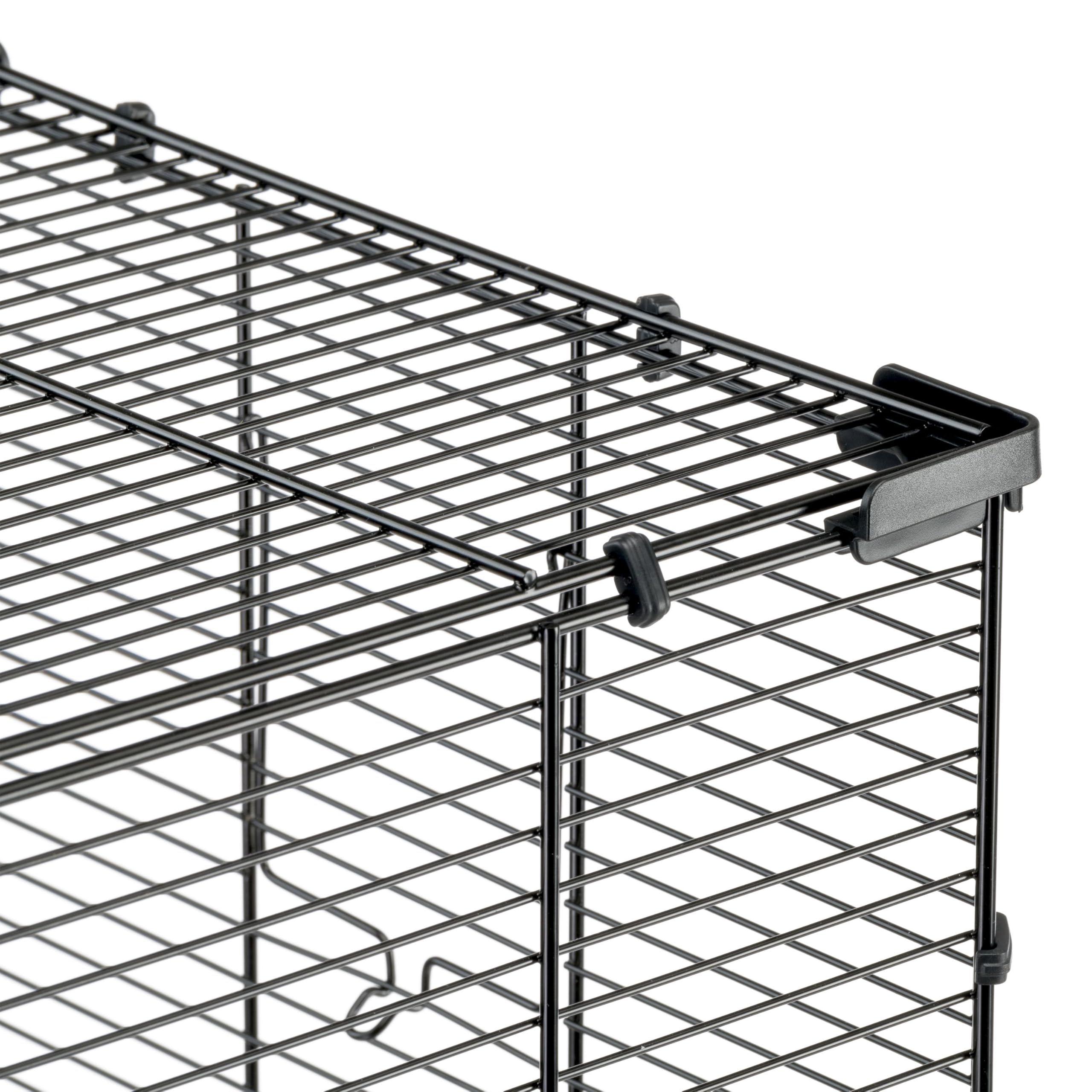 Ferplast Bird Cage Piano 4 - Small Canary Cage with Feeders & Water Dispenser (59x33x55cm) - Removable Tray & Accessories - Perfect for Canaries, Finches & Small Birds at Home or Office