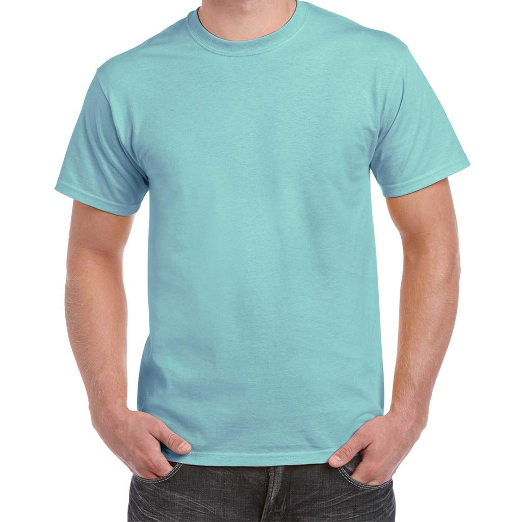 Gildan Men's Heavyweight Cotton T-Shirt - Soft Comfort Fit Crew Neck Tee for Workout, Gym & Casual Wear | Durable Hammer Brand Short Sleeve Shirts