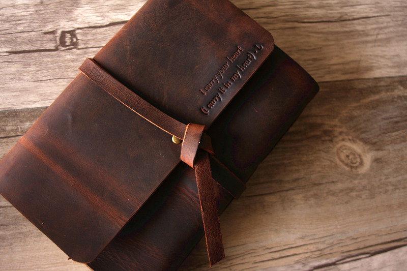 Premium Dark Brown Genuine Leather Notebook - Handmade Journal for Writing, Sketching & Note Taking - Perfect Gift for Professionals & Students