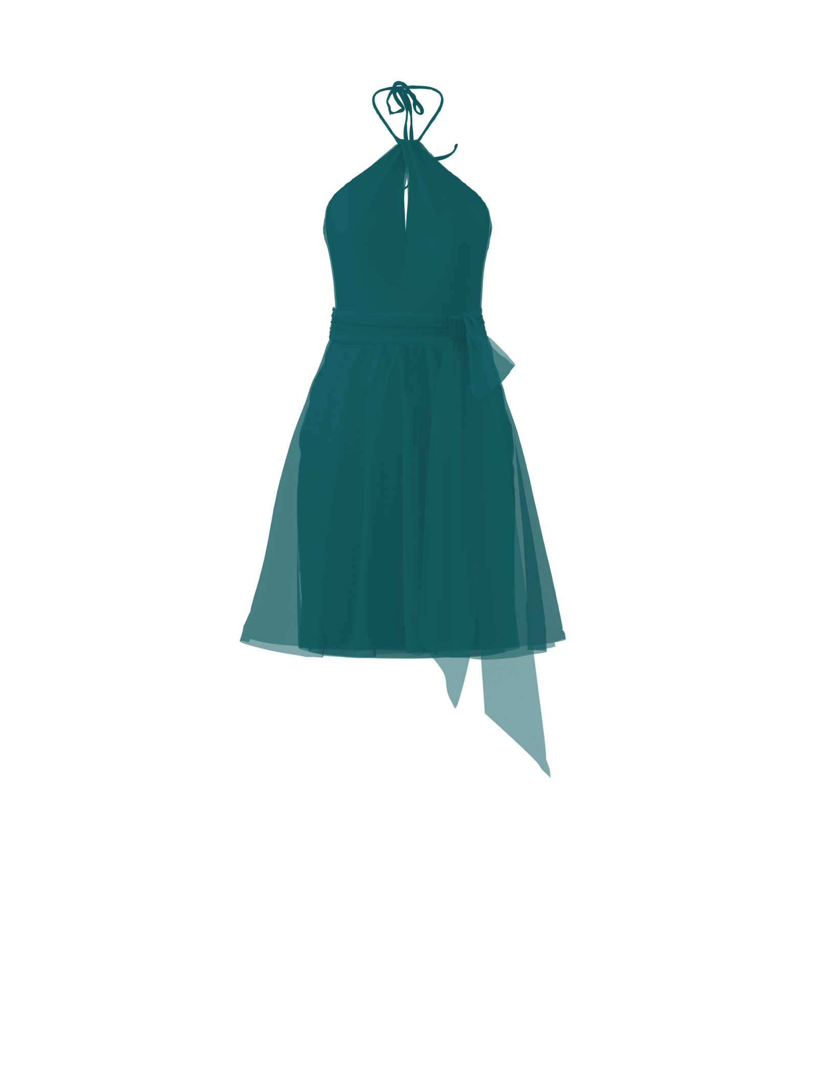Colby Bodice & Carla Skirt Set with Sash Belt - Elegant Women's Outfit for Parties, Weddings & Special Occasions