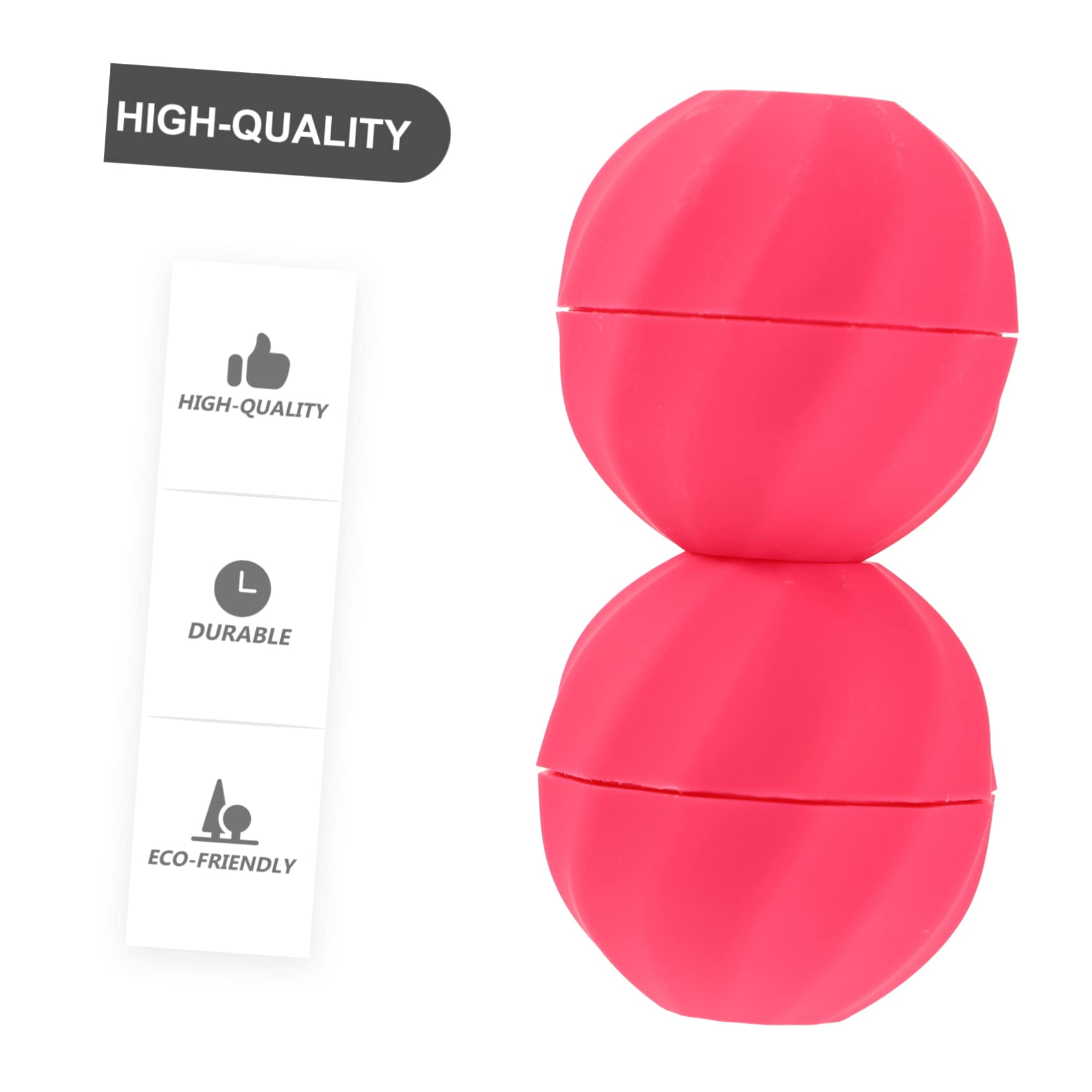 Hemoton 20 Pcs Empty Spherical Lipstick Cases with Lip Brush - Round Plastic Lip Gloss Containers for Kids Makeup, Lip Balm Storage & Travel - Perfect for DIY Lip Gloss, Party Favors and Beauty On-The-Go