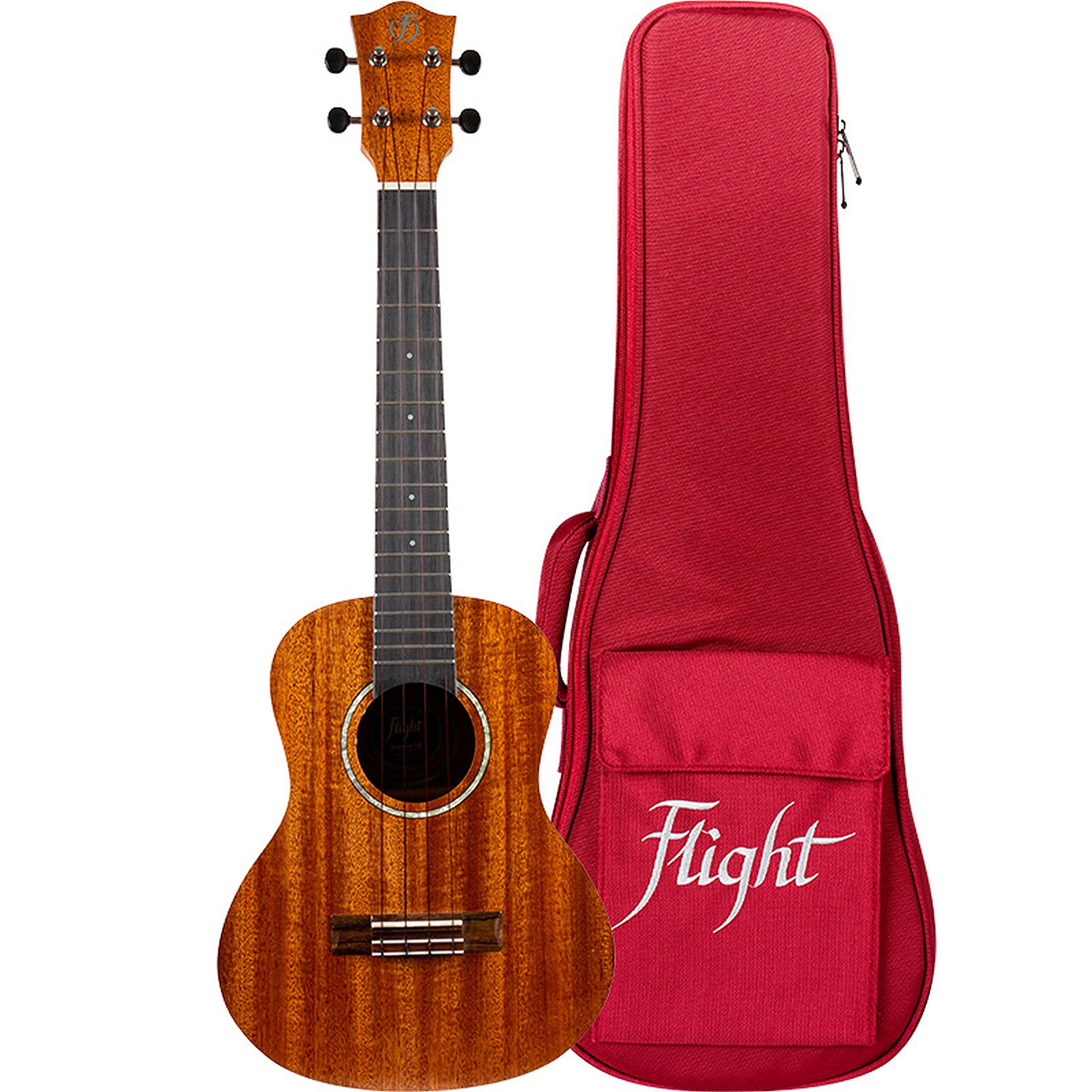 Antonia T 4-String Flight Ukulele - Premium Concert Ukulele for Beginners & Professionals | Perfect for Travel, Beach Performances & Home Practice
