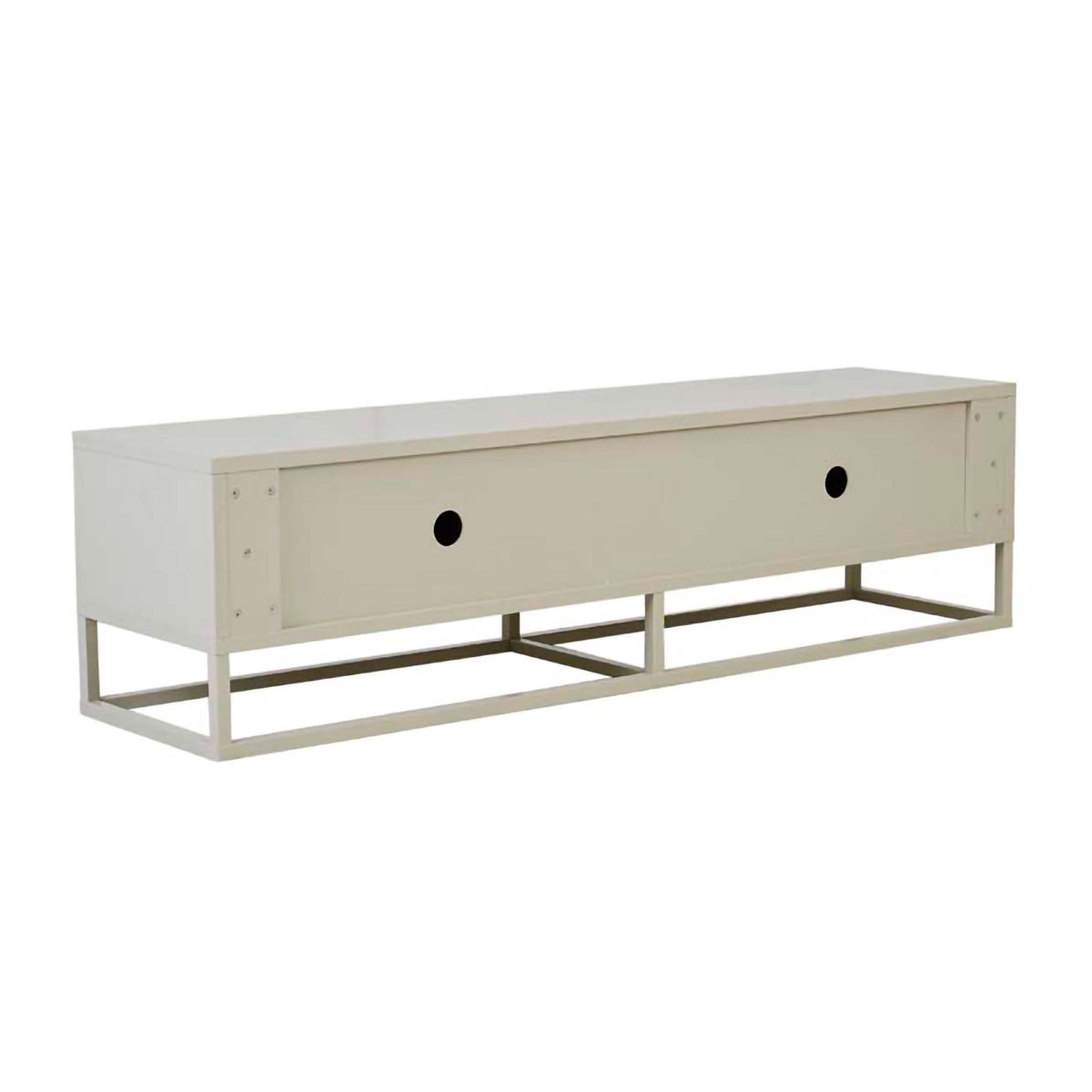 Benjamin Ripple Entertainment Unit - Modern TV Stand with Storage for Living Room, Bedroom & Home Theater - Perfect for 65 Inch TV & Media Storage