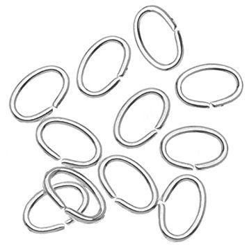 Bulk Wholesale Sterling Silver Jump Rings - 4mm, 4.5mm, 5.5mm, 3x2.5mm, 4x3mm, 5x3.5mm, 6x4mm Oval & Round Sizes - High Volume Jewelry Making Supplies - Perfect for DIY Bracelets, Necklaces & Craft Projects