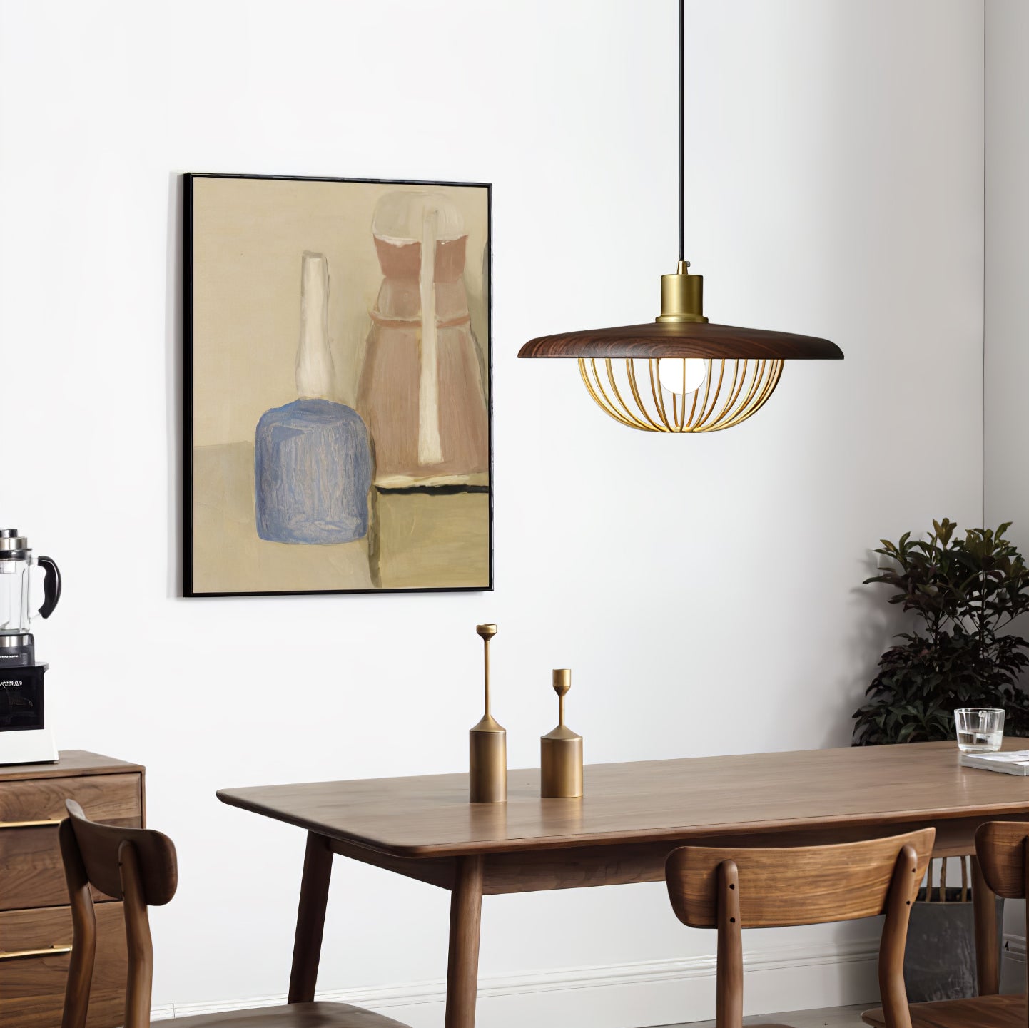 Kasa Pendant Lamp - Modern Hanging Light Fixture for Kitchen Island, Dining Room & Bedroom | Energy Efficient LED Ceiling Light