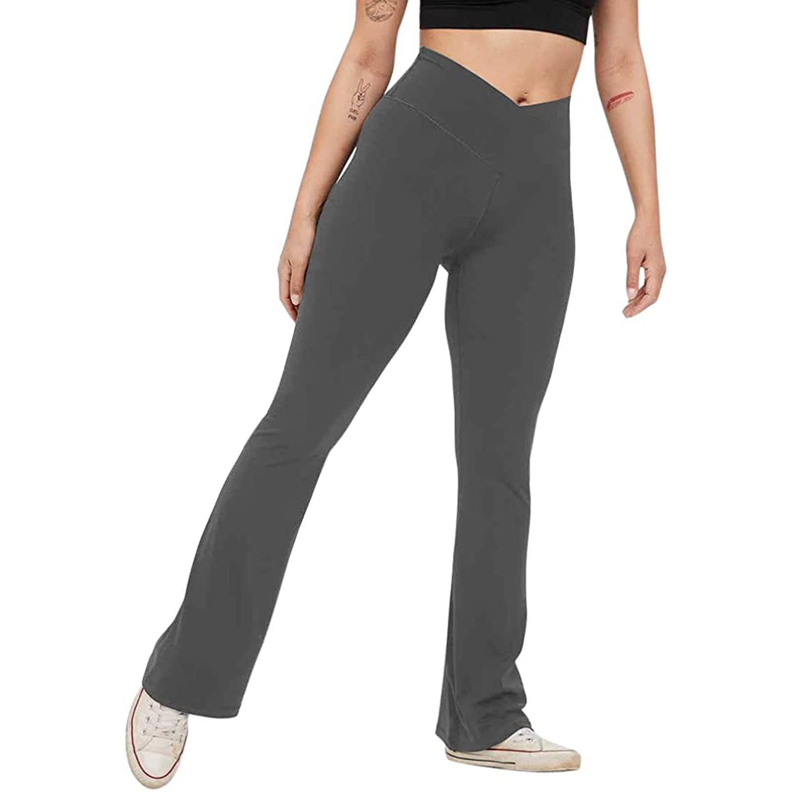 Women's High Waisted Workout Shorts with Pockets - Gym Yoga Running Athletic Shorts - Comfortable Flowy Summer Skirts for Women - Perfect for Yoga, Running, Gym & Outdoor Activities