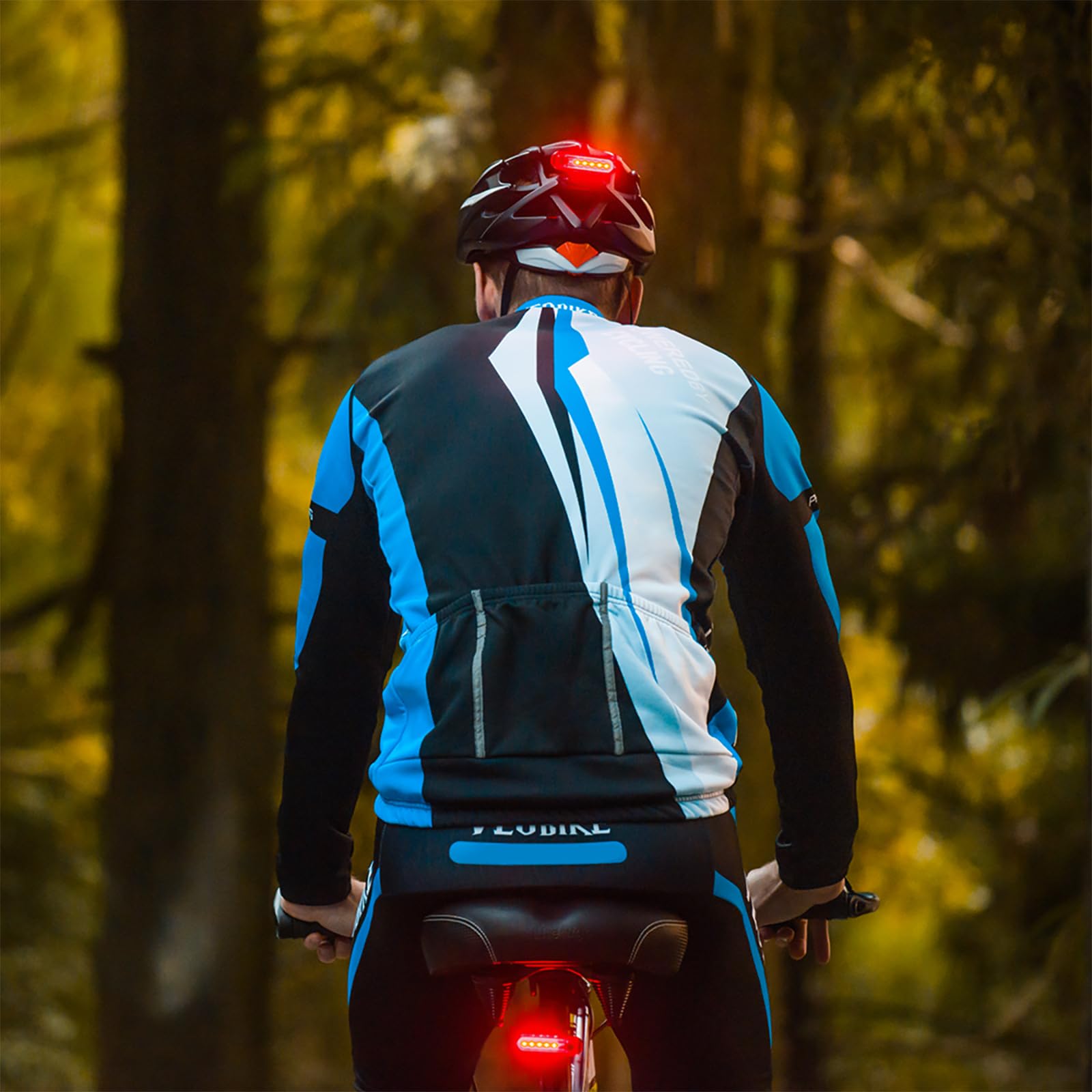Rechargeable Bike Tail Light 2 Pack - Red Rear Bicycle Light for Night Riding, Long Battery Life, Easy Installation for Bikes, Trailers & Helmets | Perfect for Commuting, Cycling Safety & Outdoor Adventures