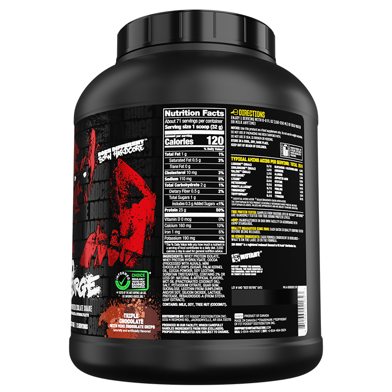 Mutant Iso Surge Pure Whey Isolate Protein Powder - Premium Muscle Recovery & Growth Supplement for Athletes & Bodybuilders - Ideal for Post-Workout, Meal Replacement & Fitness Goals