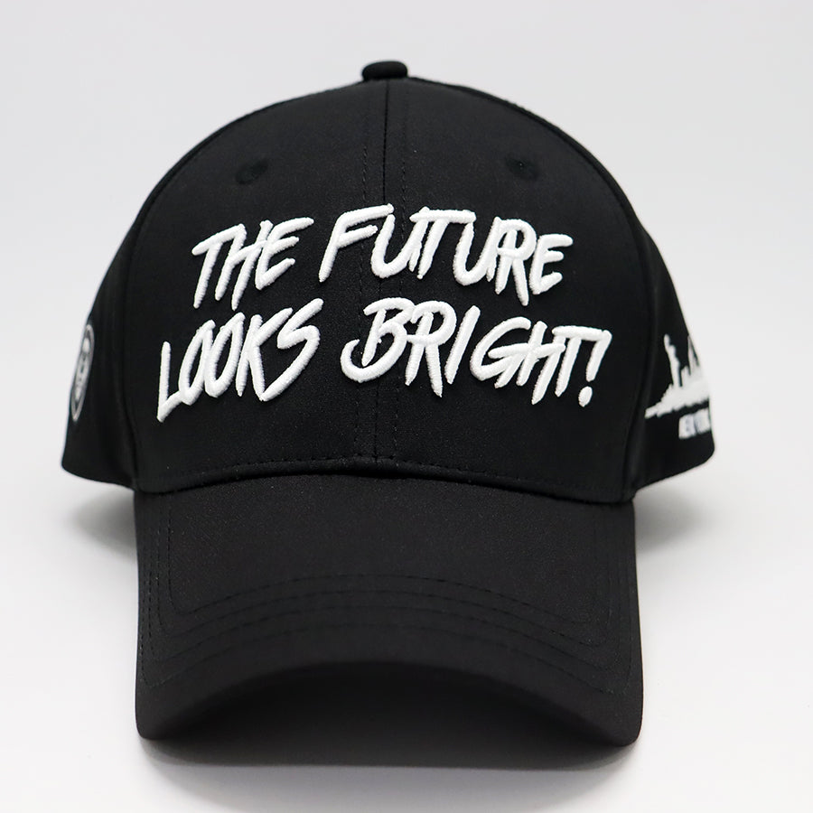 New York State Future Looks Bright Black Snapback Hat - Stylish Unisex Baseball Cap for Men & Women - Perfect for Streetwear, Sports, and Casual Outfits