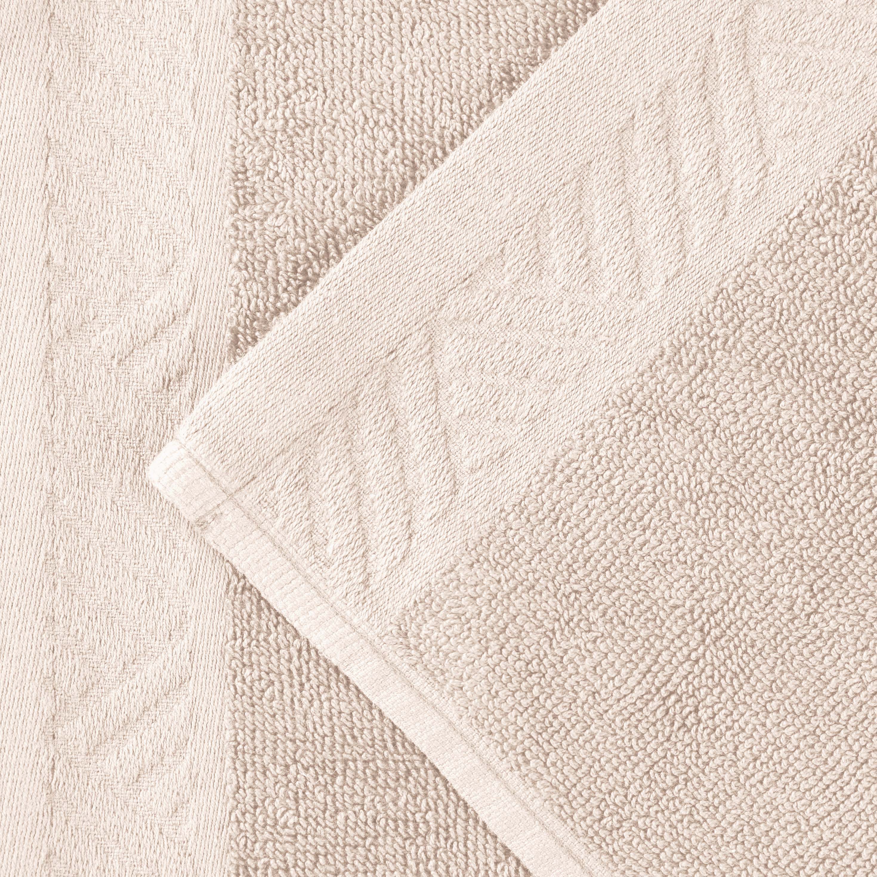 Premium Basketweave Egyptian Cotton 3-Piece Towel Set - Ultra Soft & Absorbent Bath, Beach & Gym Towels for Luxury Spa, Pool & Travel Use