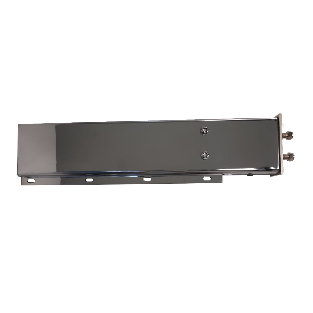 Fortpro 30 x 6 Spring Loaded Mud Flap Hanger with Rectangular Light Cutouts | Heavy Duty Truck Accessory for Off-Road & Commercial Vehicles | F247588