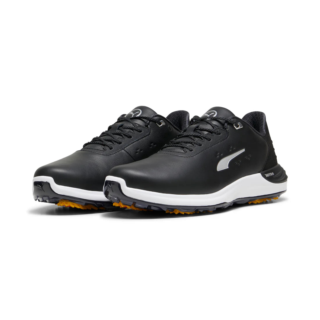 Puma PHANTOMCAT NITRO Men's Golf Shoes - Lightweight & Comfortable Spiked Golf Shoes for Men - Perfect for Golf Course & Driving Range