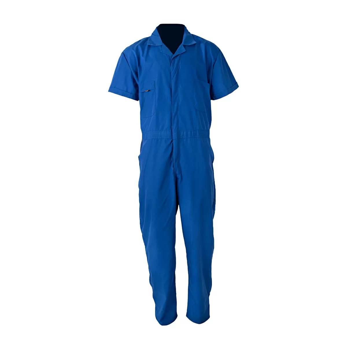 FIVE ROCK® Men's Short Sleeve Unlined Poplin Coverall - Relaxed Fit Workwear for Mechanics, Painters & DIY Projects