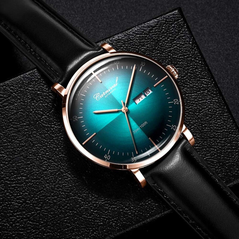 Waterproof Automatic Day Date Luxury Men's Watch - Stylish & Durable for Business, Formal Events & Everyday Wear