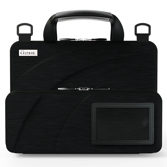 UZBL Always On Rugged EVA Slim Chromebook Case - Durable Protective Cover for 11.6-14 Inch Laptops - Perfect for School, Travel & Business Use