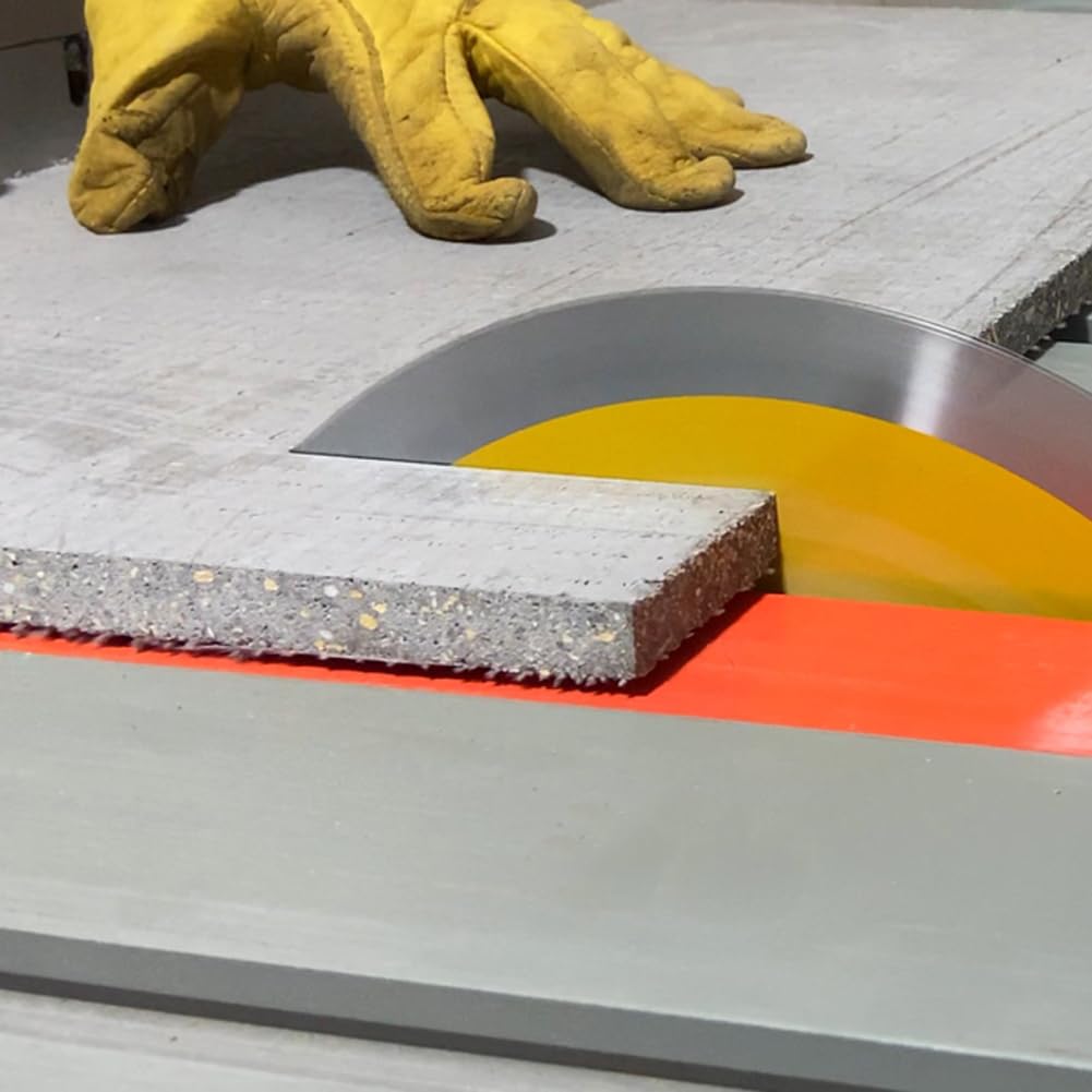 10-Inch 6T PCD Hardie Fiber Cement Saw Blade with 5/8-Inch Arbor - Polycrystalline Diamond Tipped for Laminate Flooring, Tile, and Masonry Cutting - Perfect for Professional Contractors and DIY Projects