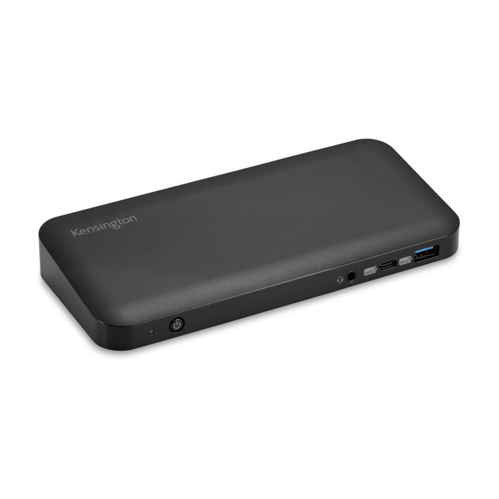 Kensington USB-C Triple Monitor Docking Station with 10Gbps Speed & 85W Power Delivery - Black | Plug & Play for MacBook, Windows Laptops | Home Office & Remote Work Setup
