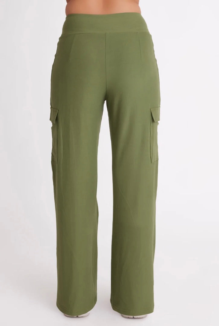 **Stylish Eucalyptus Cargo Pants for Men & Women - Comfortable Outdoor Hiking & Travel Pants - Trendy Streetwear & Casual Wear**