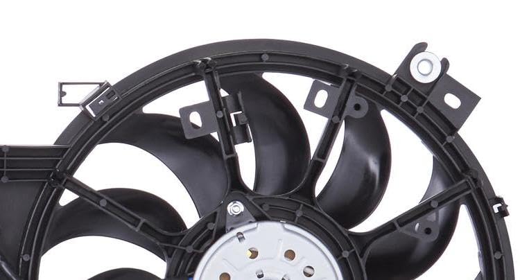 Nissan Maxima Radiator & Condenser Fan Replacement - OEM NI3115139 Compatible - Perfect for Cooling System Repair & Maintenance
