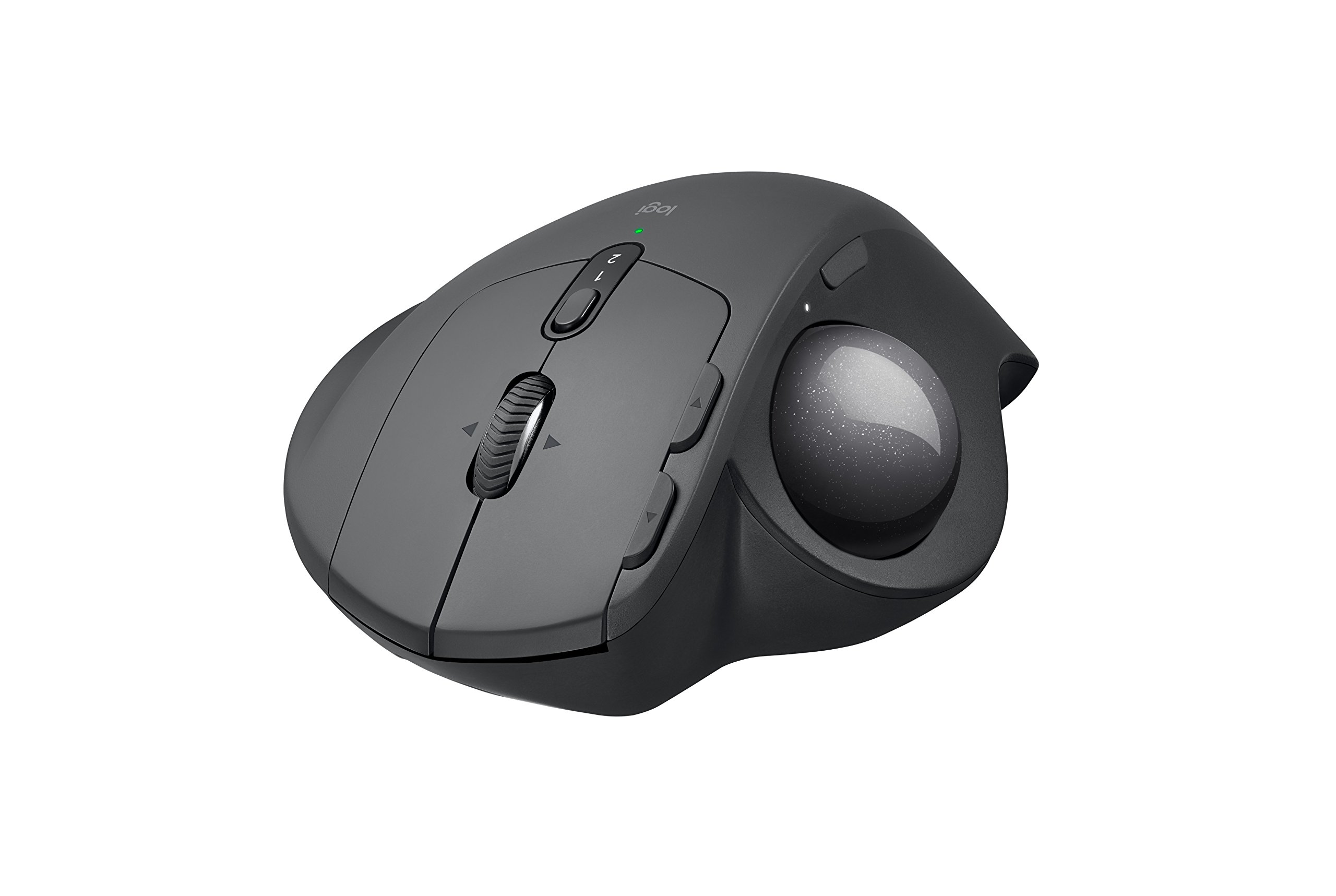 Logitech MX ERGO Advanced Wireless Trackball Mouse - Ergonomic Design for Windows PC, Mac, Laptop (Renewed) | Perfect for Office Work, Graphic Design & Gaming