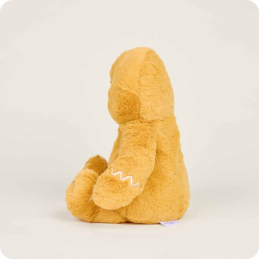 Gingerbread Boy Warmies - Microwaveable Plush Heating Pad for Kids & Adults - Perfect for Cold Weather, Stress Relief & Holiday Gifts