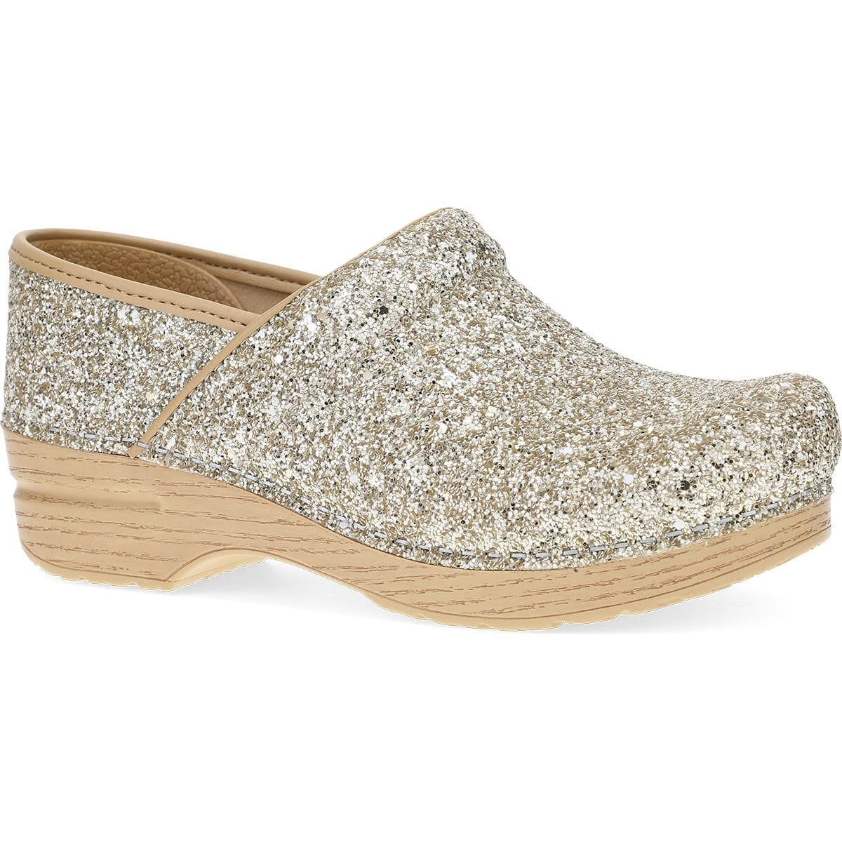 DANSKO Professional Glitter Clogs - Slip-Resistant Work Shoes for Nurses, Chefs & Healthcare Workers - Comfortable & Stylish for Long Shifts