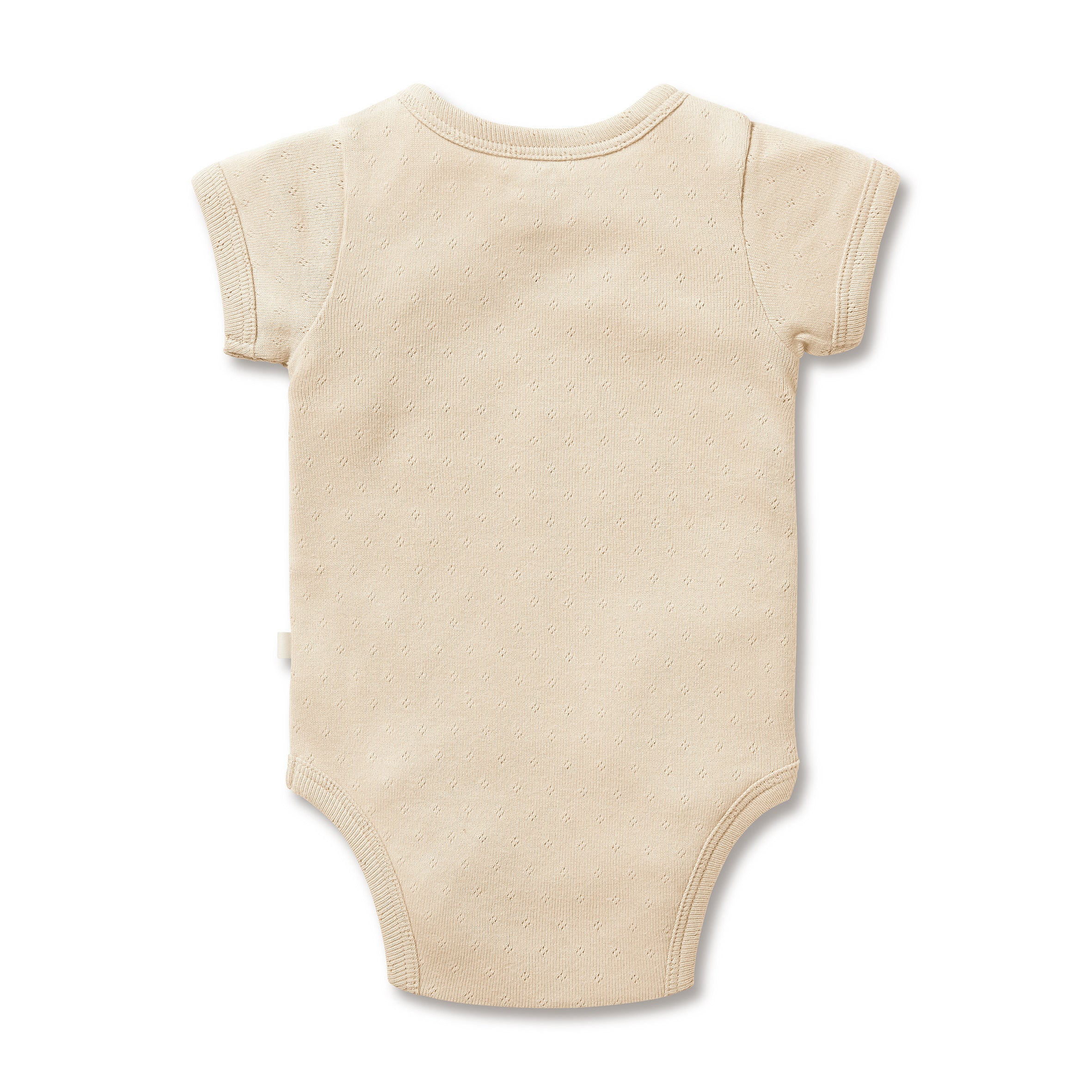 Organic Pointelle Kimono Bodysuit - Soft Breathable Baby Onesie for Newborns & Infants | Perfect for Playtime, Naptime & Photo Shoots