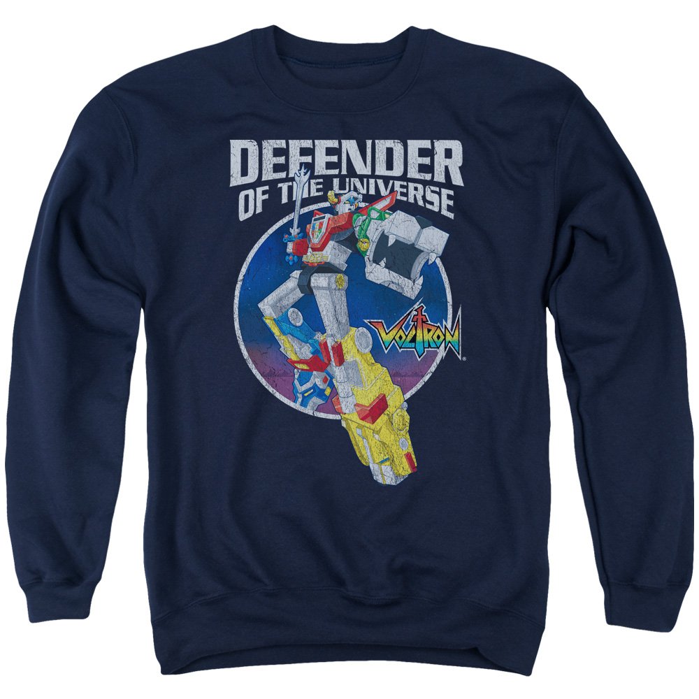 Voltron Defender Unisex Crewneck Sweatshirt for Men & Women | Soft Cotton Pullover | Casual Wear, Cosplay & Anime Fan Apparel