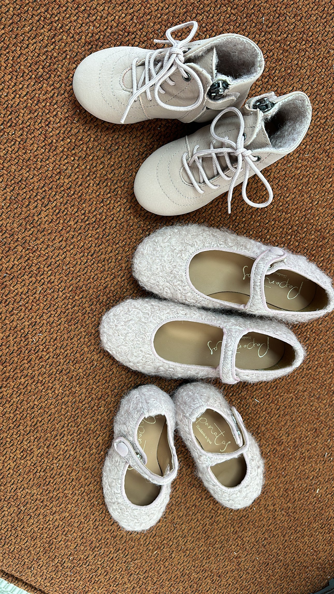 Pink Shearling Mary Jane Shoes for Women - Cozy & Stylish Winter Slip-Ons - Perfect for Casual Outings, Office Wear, and Holiday Parties