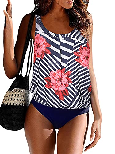 Floral Striped