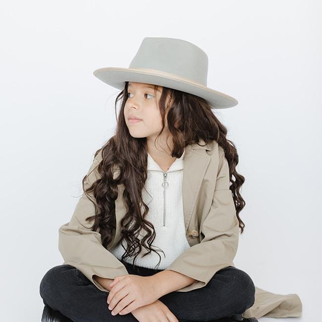 Monroe Kids Rancher Hat - Western Cowboy Hat for Boys & Girls - Adjustable Sun Protection Hat for Outdoor Play, Rodeo, and Western Theme Parties