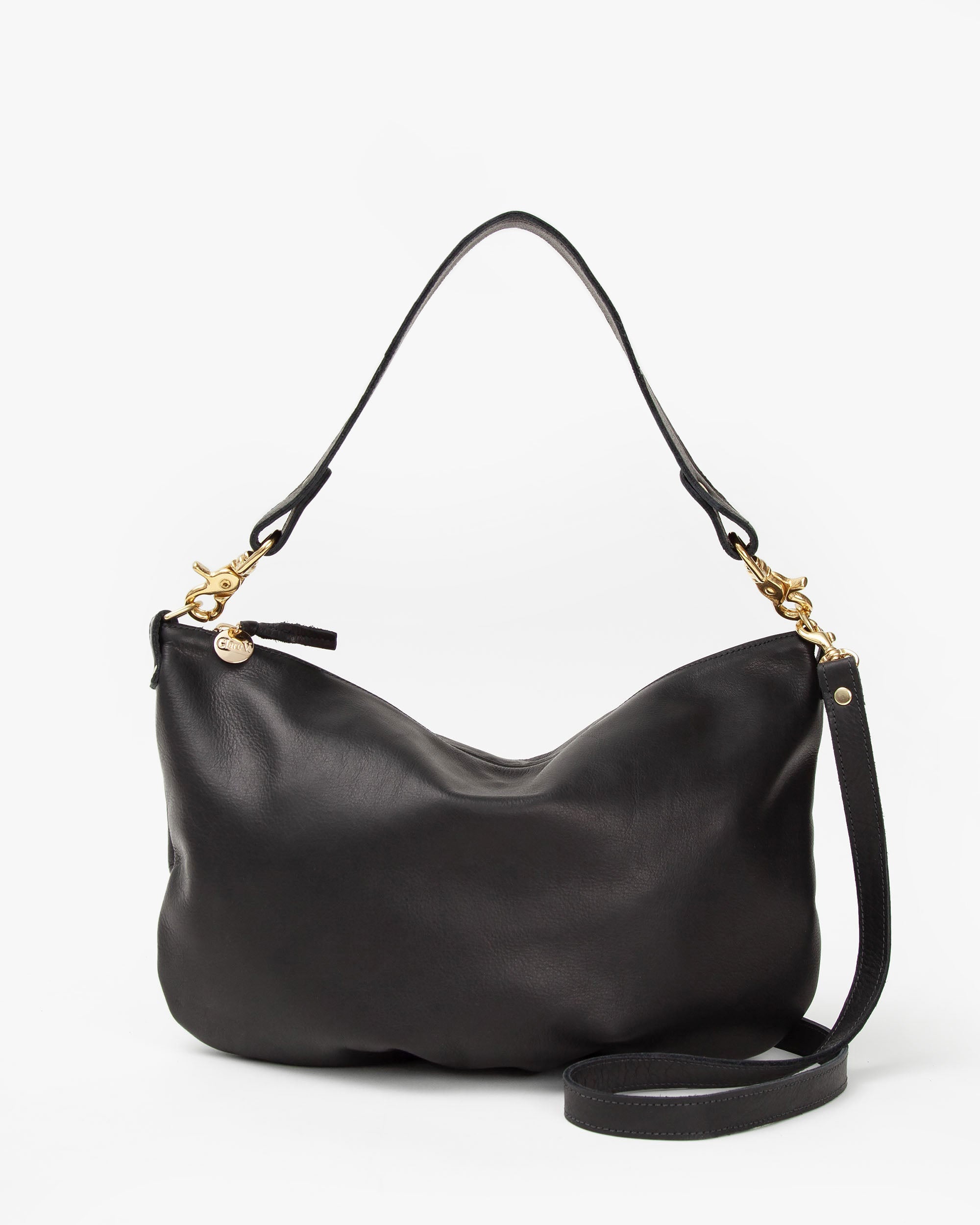 Premium Moyen M Black Leather Handbag - Stylish & Durable for Women's Daily Use, Work & Evening Events