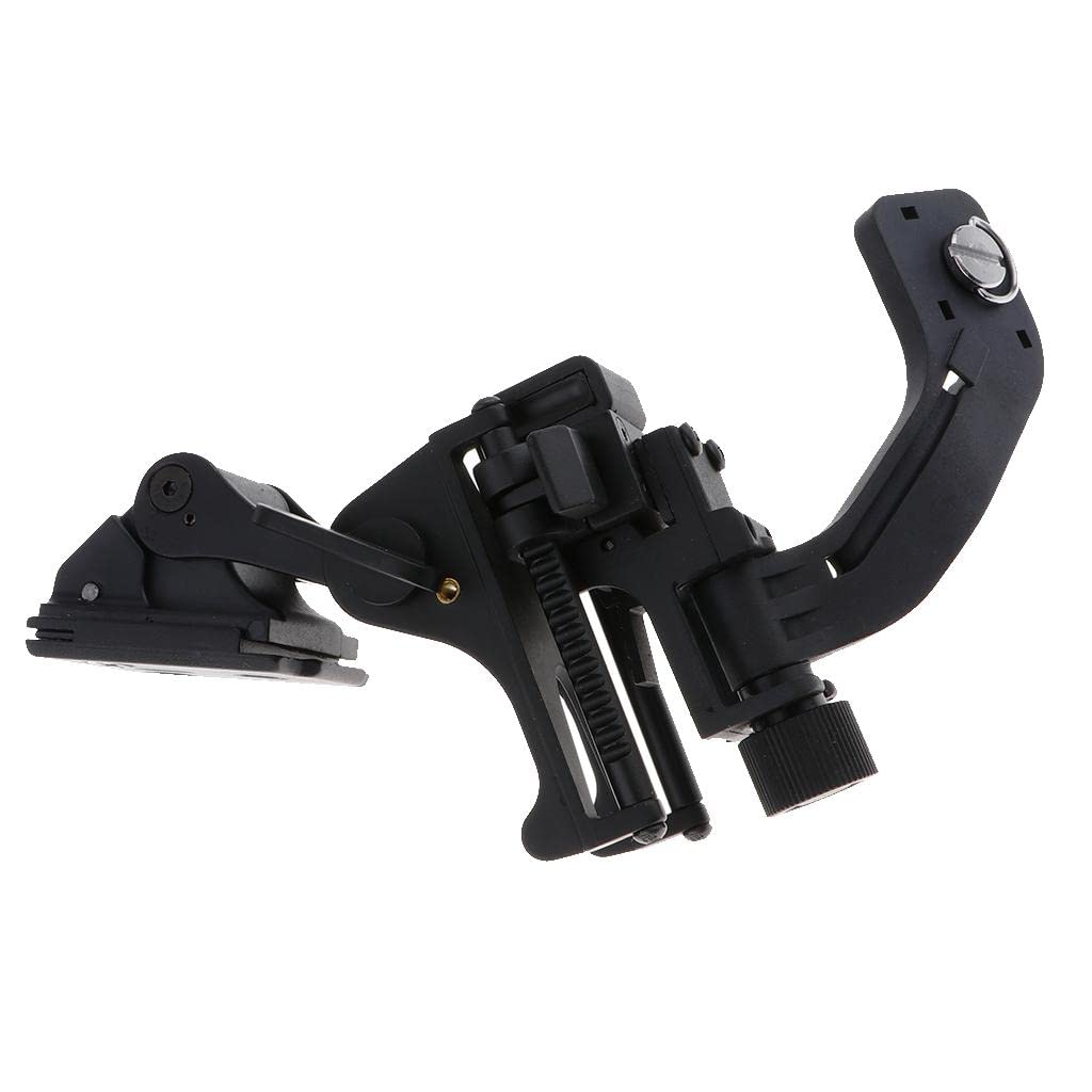 DYNWAVE Helmet Mount for Action Cameras - Secure & Durable for Outdoor Sports