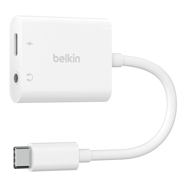3.5mm Audio + USB-C Charge Adapter - Dual Port Connector for Smartphones, Laptops & Headphones | Perfect for Travel, Office & Home Use