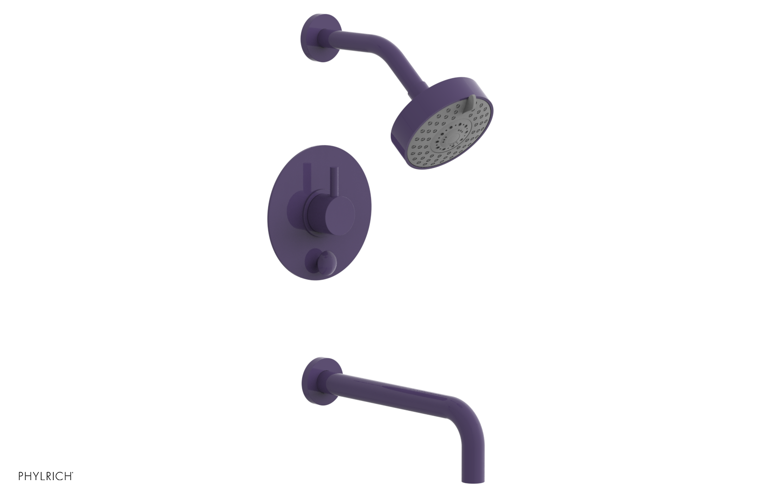 BASIC II 10 Pressure Balance Tub and Shower Faucet Set - 230 29 10 - Perfect for Bathroom Renovation & Modern Home Upgrades