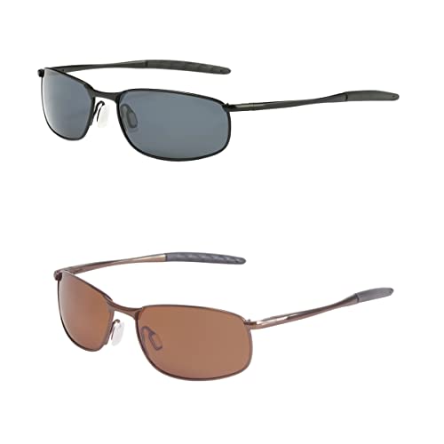 2 Pack (Black & Brown）