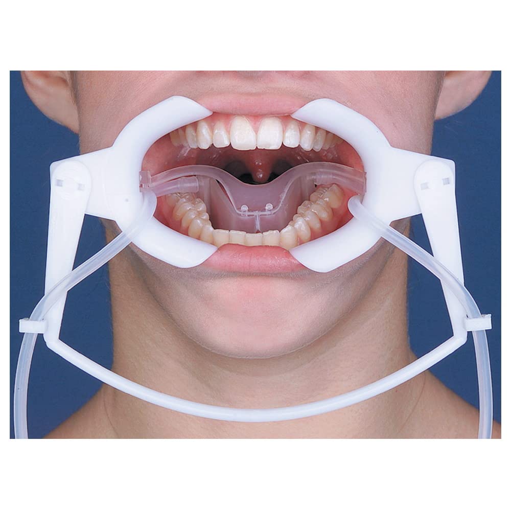 Autoclavable Dental Mouth Opener & Cheek Retractor Kit - Orthodontic Teeth Whitening & Dry Field System for Dentists (Disposable Lip Retractor for Mouthguard, Dental Procedures & Teeth Cleaning)