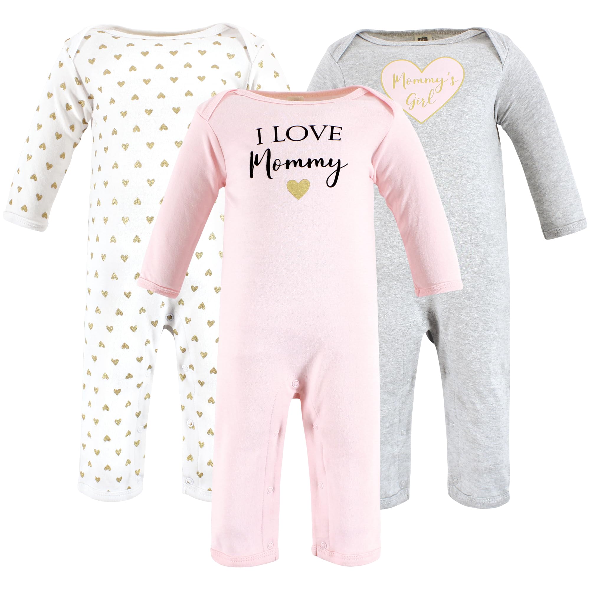 Hudson Baby Unisex Cotton Coveralls for Newborns 0-3 Months | Soft & Comfortable Baby Romper | Perfect for Daily Wear, Playtime & Photo Shoots