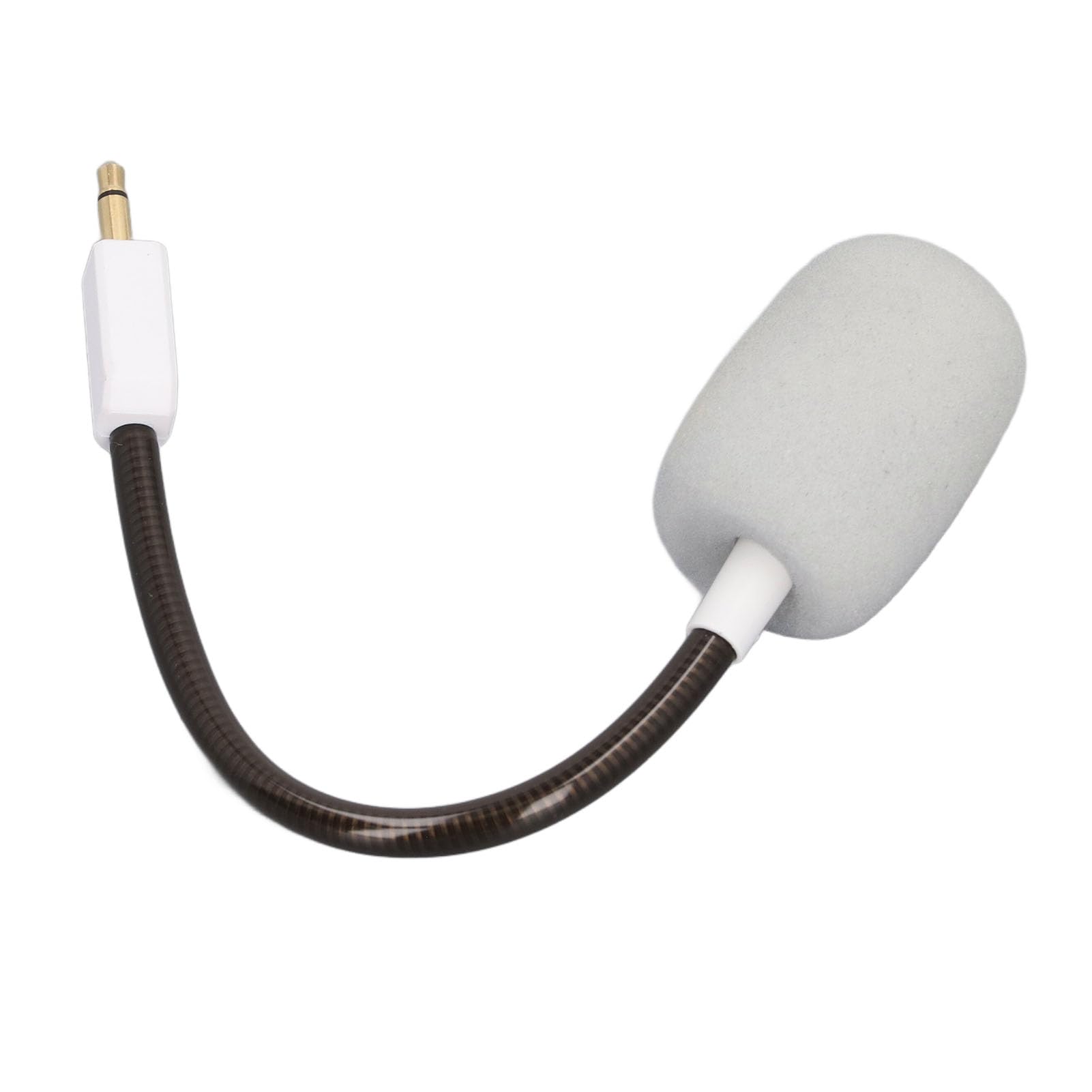 Replacement Microphone for Razer BlackShark V2 & BlackShark V2 Pro Wireless Gaming Headset - 3.5mm Noise Cancelling Boom Mic (White) - Perfect for Gaming, Streaming & Online Meetings