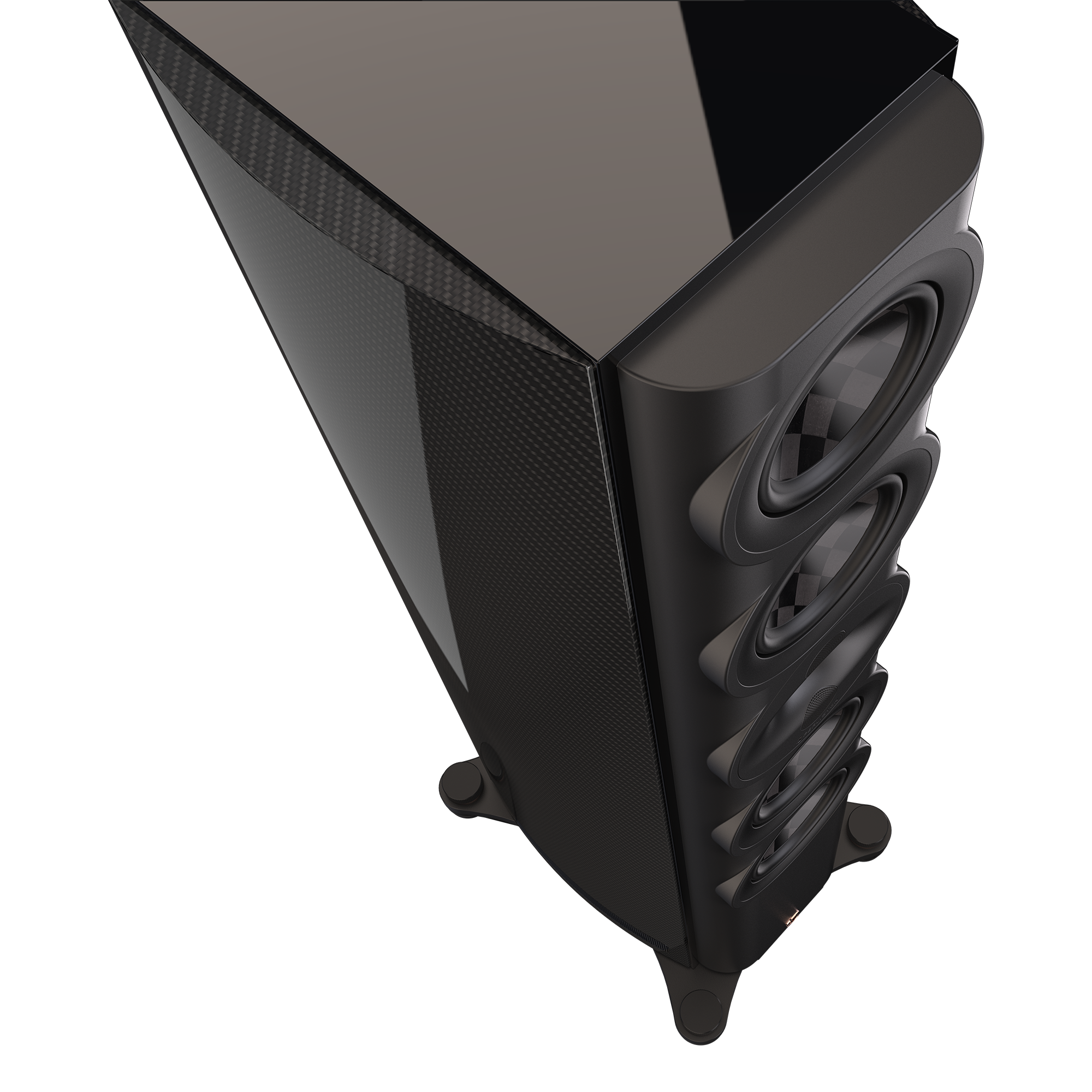 PERLISTEN Audio S7T Limited Edition Carbon Fiber Tower Speakers - High-End Home Theater & Audiophile Sound System for Movies, Music & Gaming