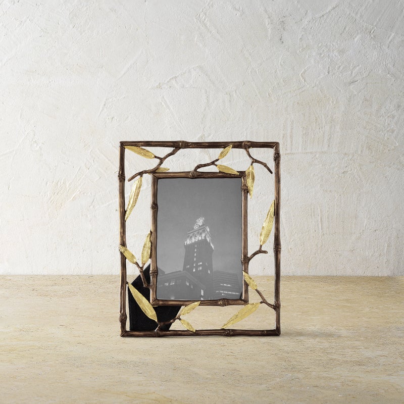 Zen Garden 5x7 Picture Frame - Decorative Wooden Photo Display for Home & Office Decor - Perfect for Wall Art, Tabletop Displays, and Meditation Spaces