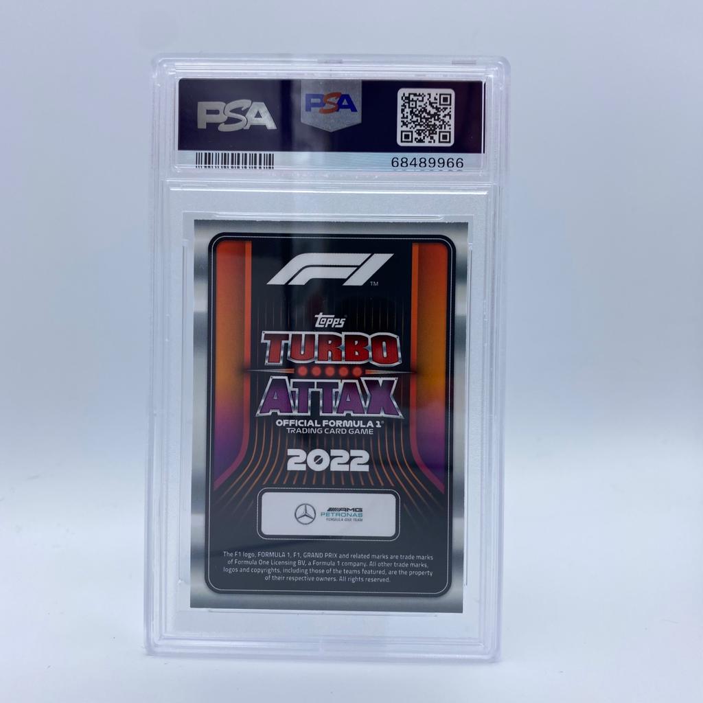 PSA 10 Graded Lewis Hamilton Union Flag #LE4UR Rare F1 Racing Card - Perfect for Collectors, Fans, and Sports Memorabilia Displays