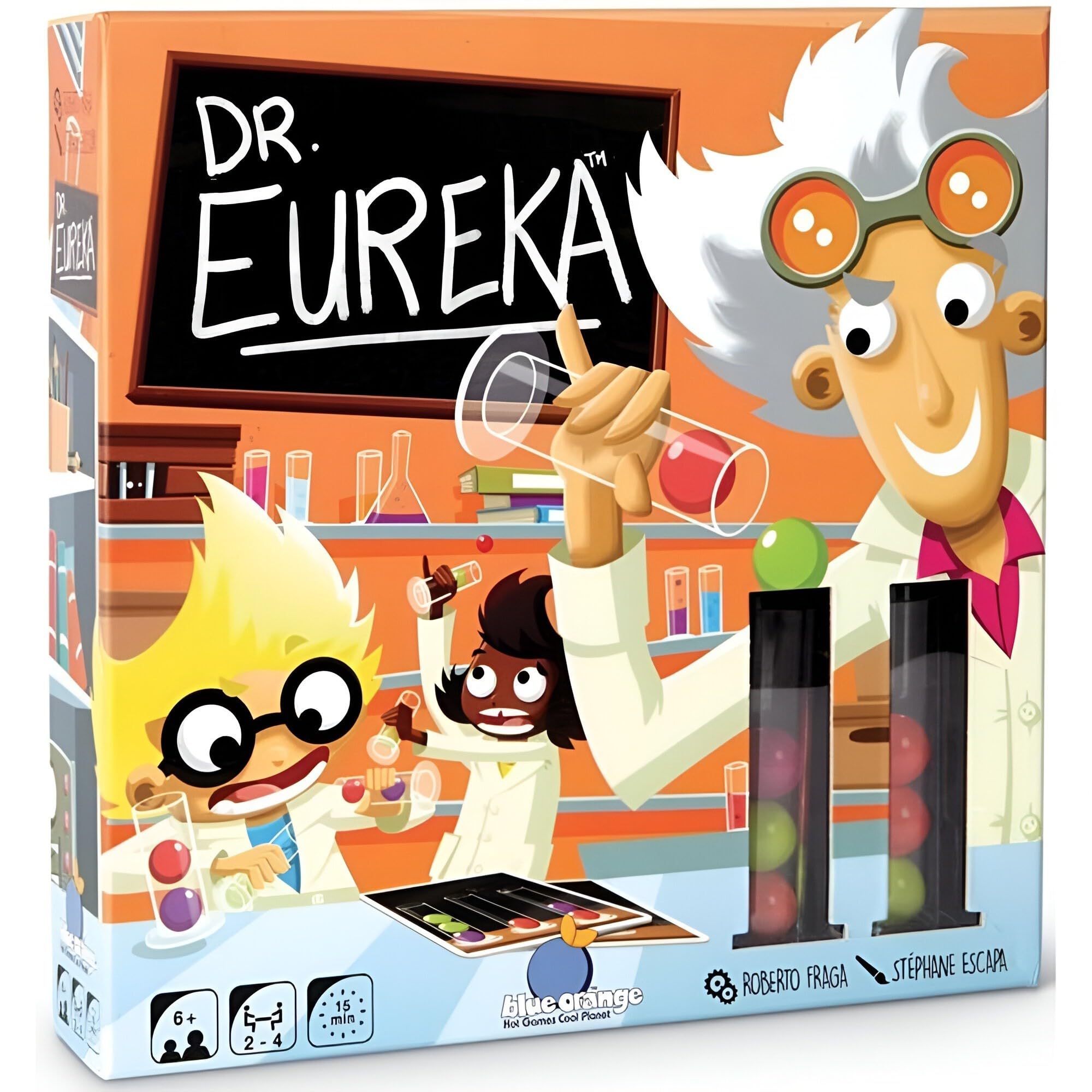 Dr. Eureka STEM Game - Fast-Paced Science Puzzle for Kids & Family Game Night
