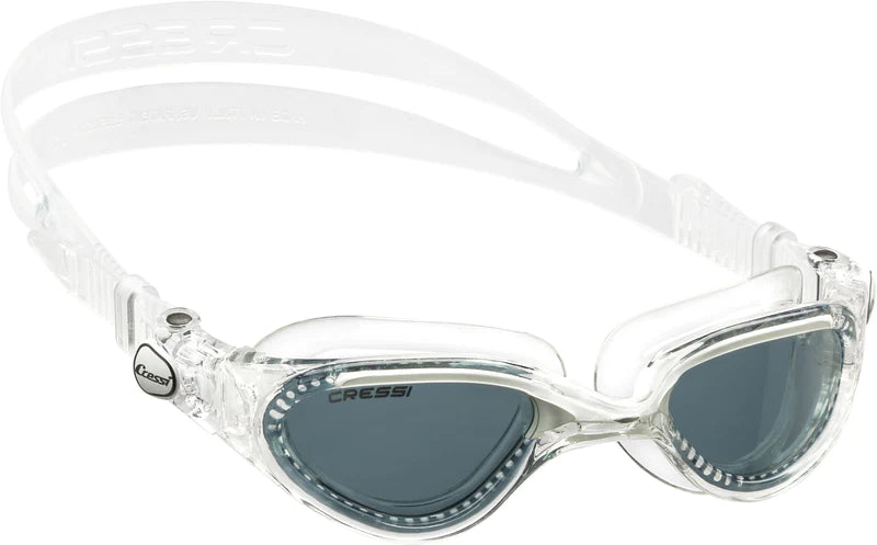 Cressi Flash Swimming Goggles - Anti-Fog UV Protection Swim Goggles for Adults & Kids - Perfect for Pool, Beach & Open Water Swimming