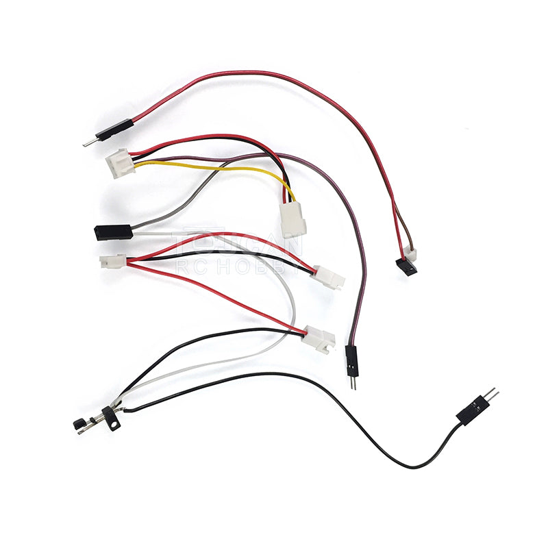 Henglong 1/16 Scale RC Tank Barrel Smoke Flash Cable for 6.0/7.0 Models - Compatible with Panther, Pershing, Tiger I (3818, 3819, 3898, 3958) - Perfect for Battle Simulation & RC Tank Upgrades