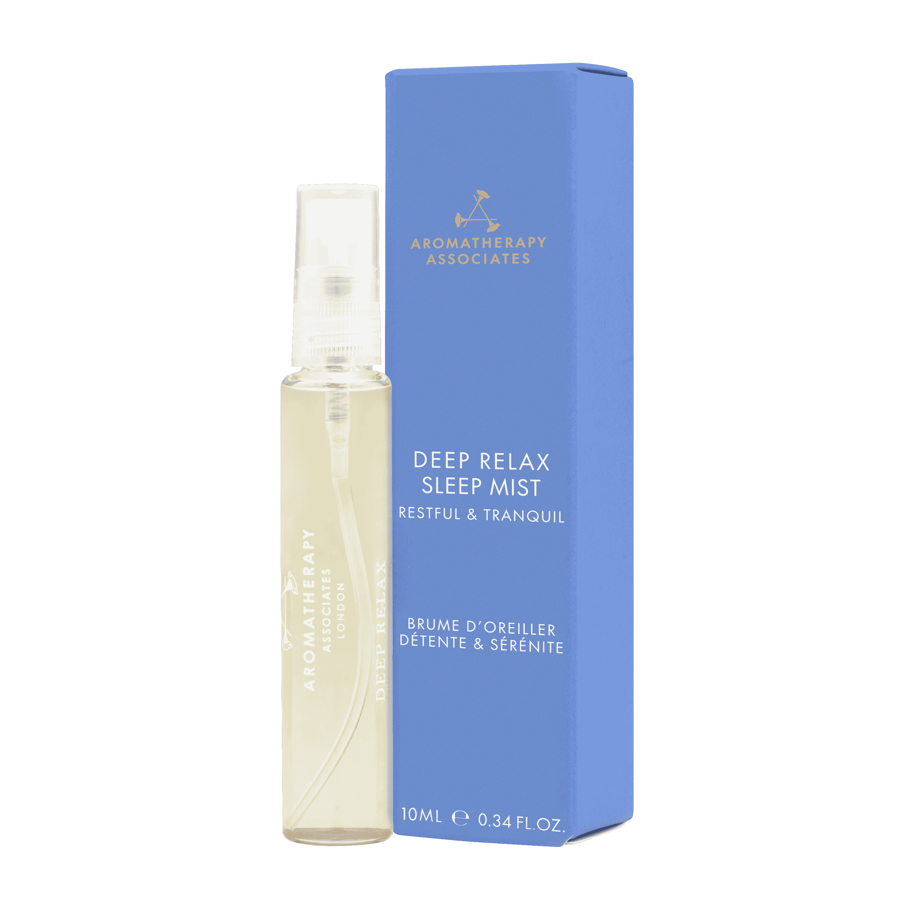 Deep Relax Sleep Mist for Travel - Calming Aromatherapy Spray for Stress Relief & Better Sleep - Perfect for Airplanes, Hotels & Home Use